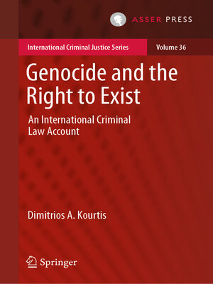 cover image of Genocide and the Right to Exist